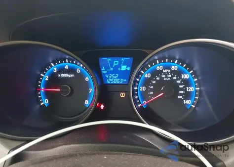 2012 Hyundai Tucson Gls from USA, damaged, VIN KM8JUCAC6CU380053